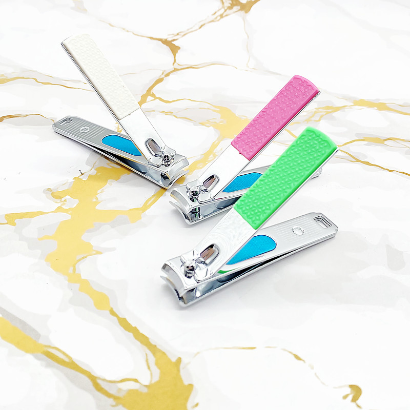 SSS 337A-1 Adult Home Large Convenient Nail Clippers Window Opening Box Nail Cutter with File Blade