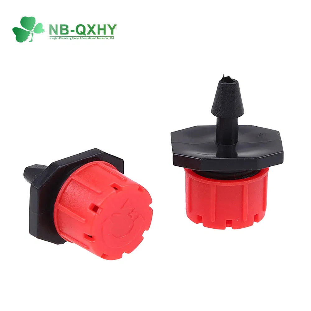 Garden Dripper Flow Adjust Online Dripper Plastic PC Dripper for Agricultural Drip Irrigation