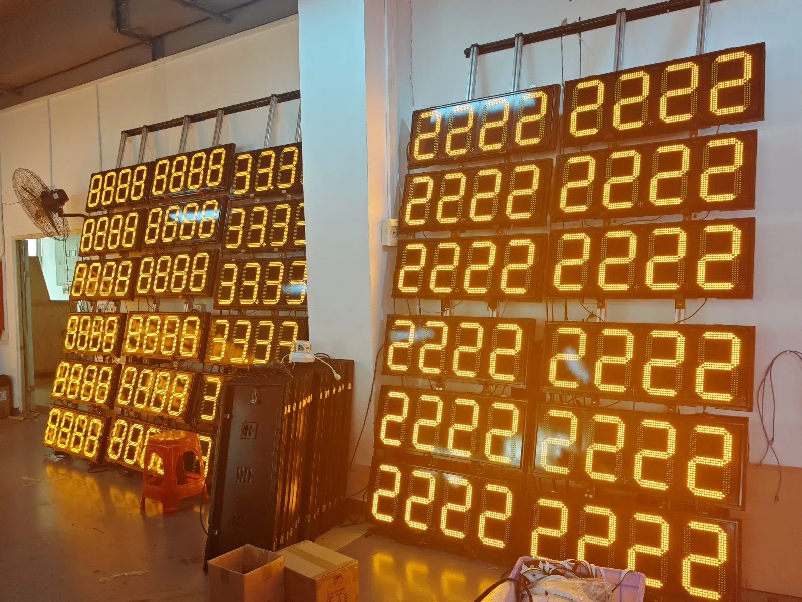 12inch 7 Segment LED Display Petrol Station LED Signs LED Digital Petrol Station Gas Price Displays