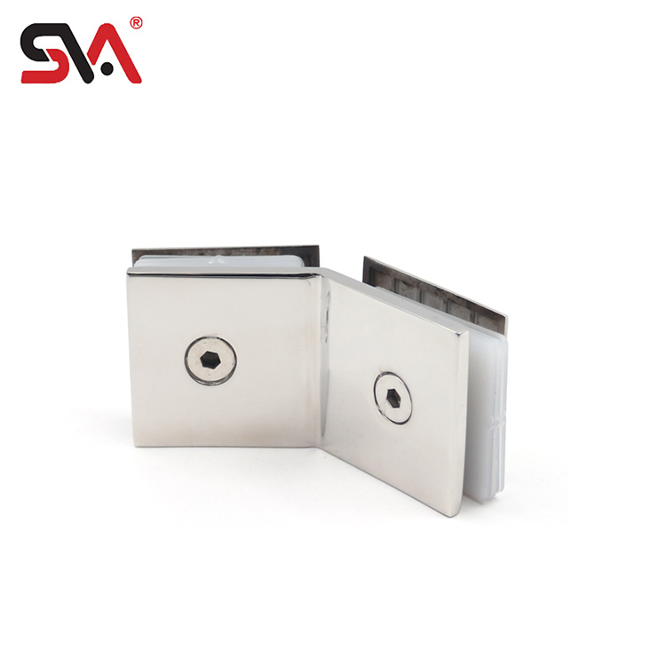 135 Degree Glass Clamp Glass Clamp Brass Shower Door Hardware