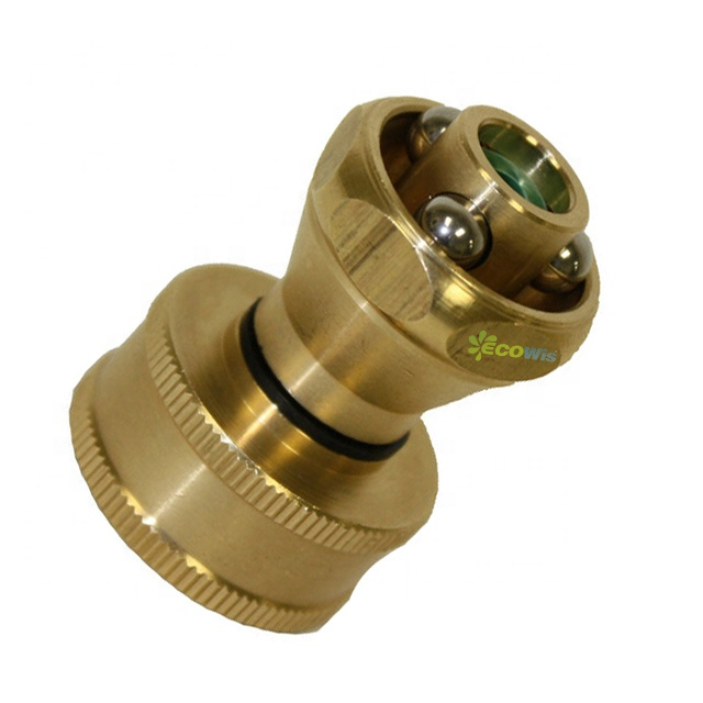 Brass Garden Hose Jet Nozzle Super Shot Watering Sprayer