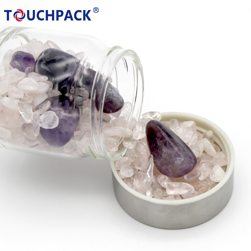 500ml Custom Glass Water Bottle Crystal Drinking Bottle