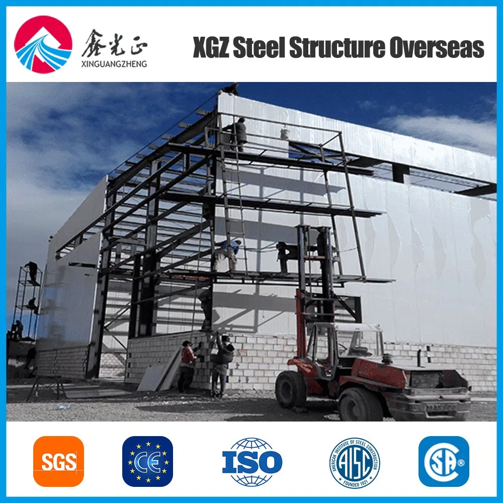 Multi-Purpose Steel Structure with Customizable Design Galvanized ISO CE Certified for Industrial Plants Commercial Malls Logistics Warehouse