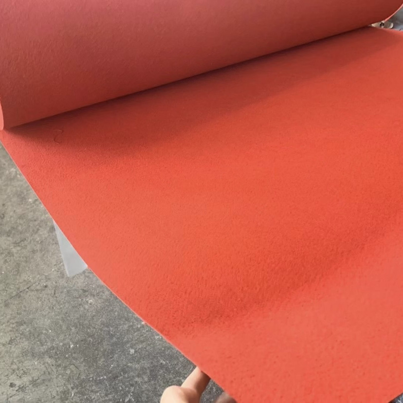 Plain/Velour/Jacquard/Stage Nonwoven Disposable/Event/Wedding/Decoration/Wed Floor Needle Punched Exhibition Carpet