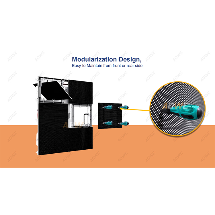 P6.67 P8 P10 Electronic Advertising HD Giant LED Screen Display