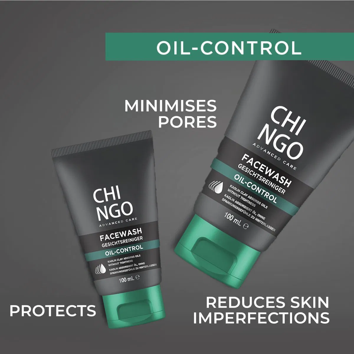 Oil-Control Facial Cleanser for Men Deep Clean & Refresh Skin