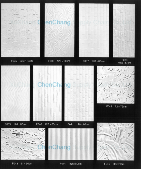 Resin Glassfiber Moulds for Making Gypsum Cornice
