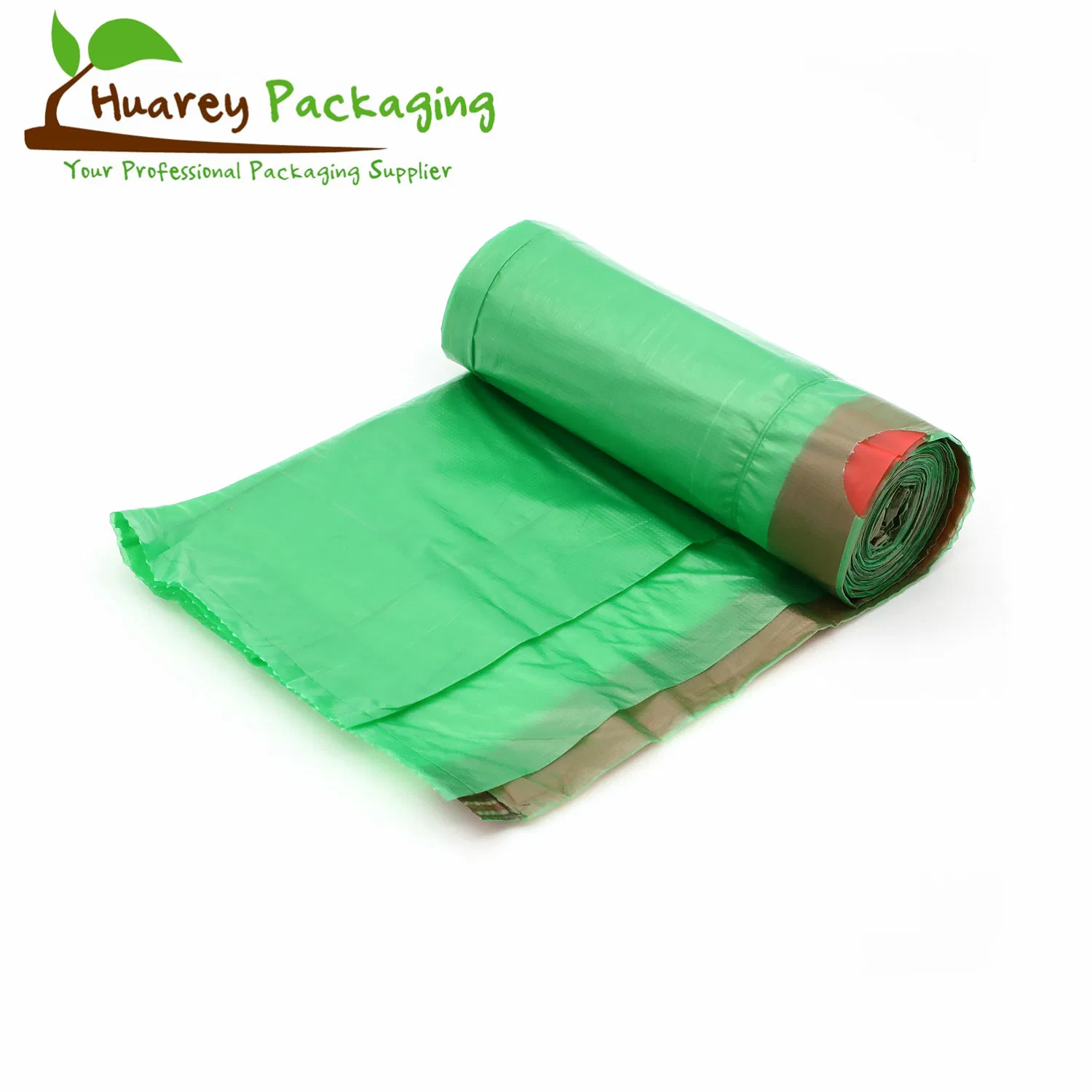 55 Gallon HDPE/LDPE Disposable Black Plastic Garbage Bag for Rubbish Packing
