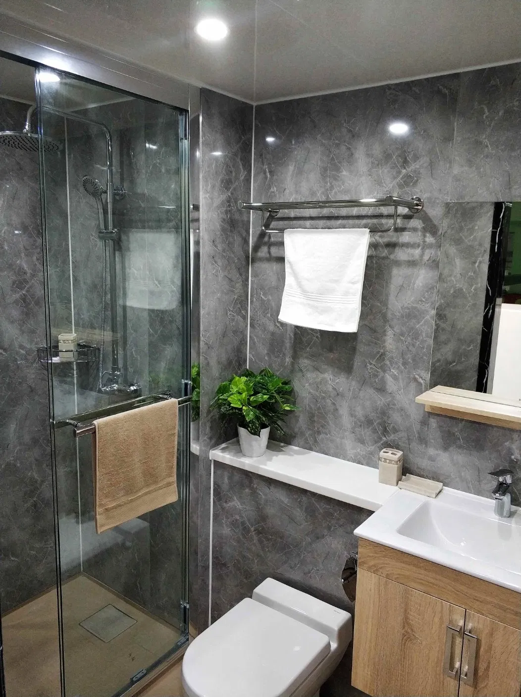 Most Astonishing Integrated Bathroom Cabin Shower Room with Luxurious Prefabricated Bathroom