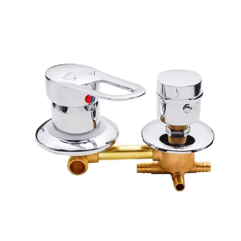 Смеситель для душа с терморегулятором и разделителем воды