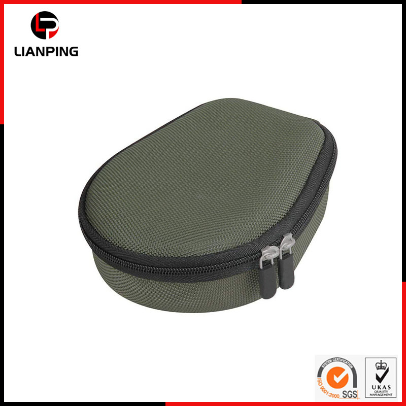 Shockproof Protective EVA Case for Wireless Headphone with Mesh Pocket