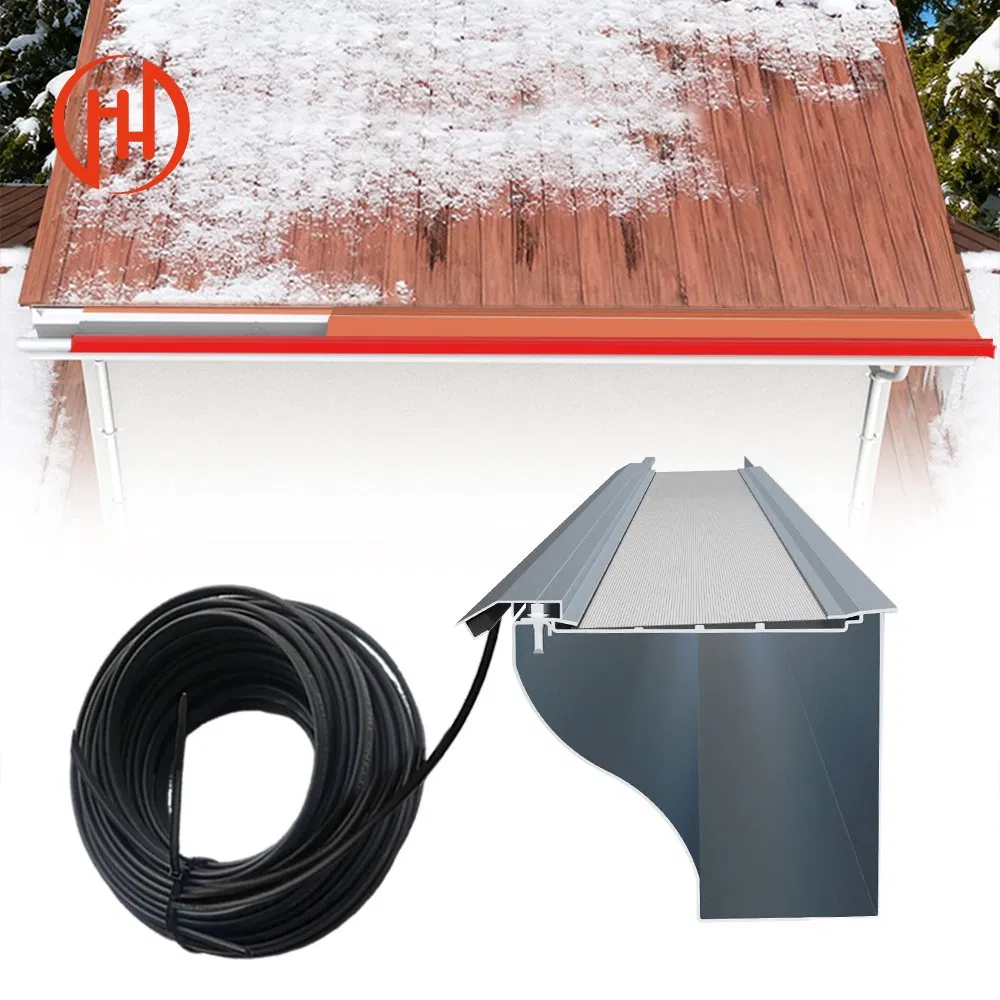 Rain Gutter Guard Mesh with Heater