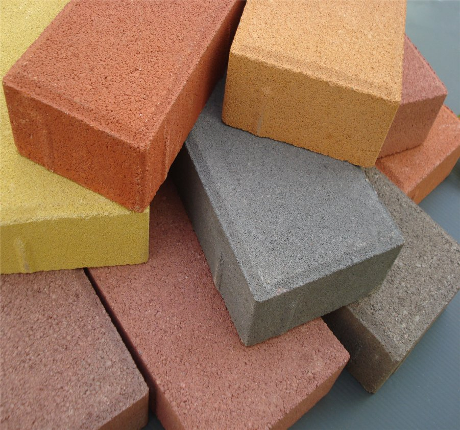 Hot Seller Durable Solid Outdoor Bricks Water Permeable Building Materials