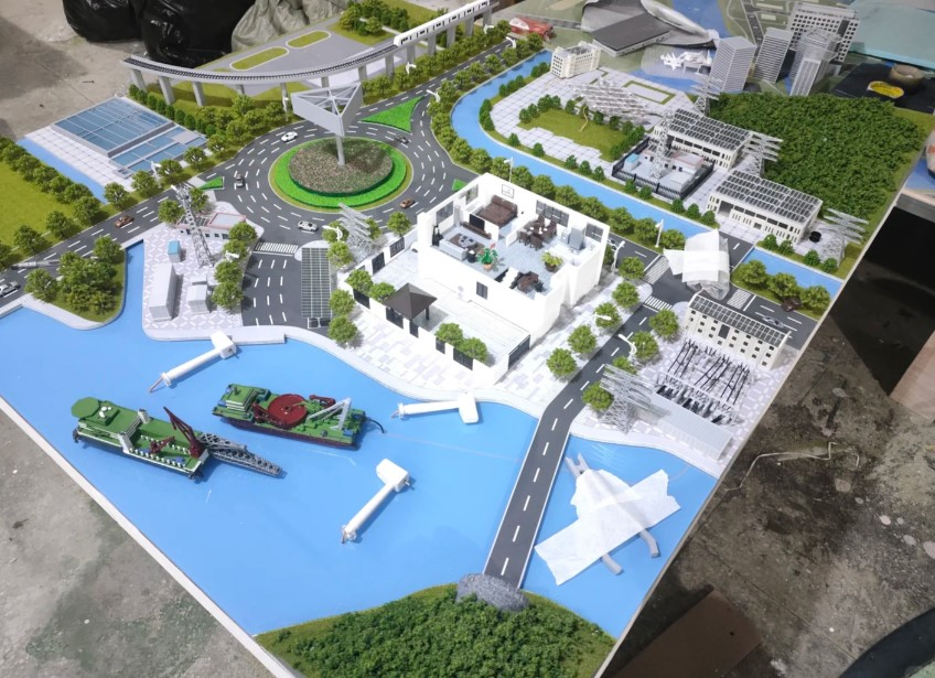 Industrial Construction Sand Table Model New Energy Exhibition Model Making