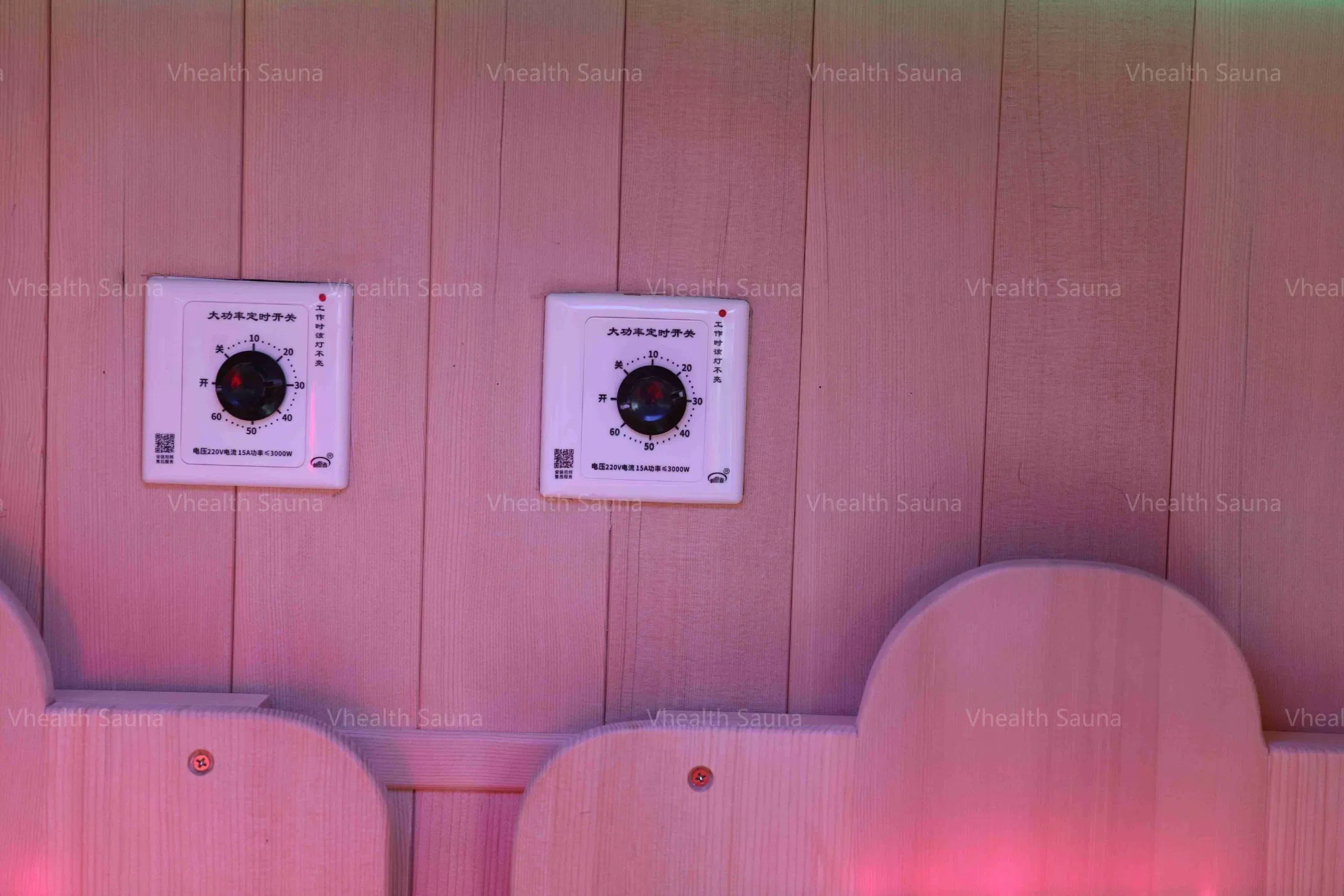 Мини сауна инфракрасная сухая 2-местная из канадского кедра