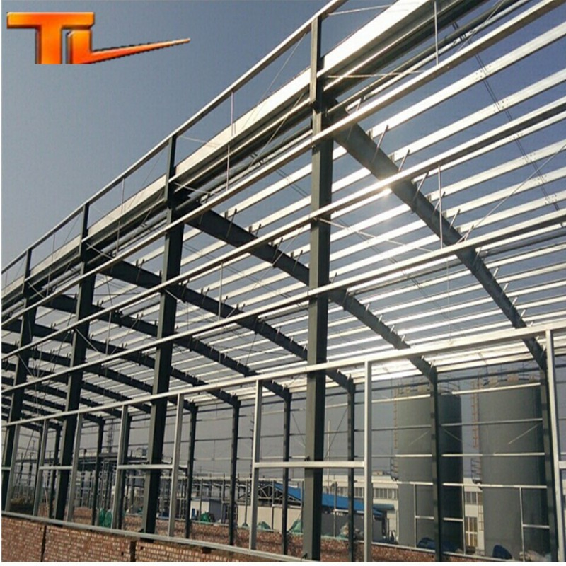 Large Span Prefab Structure Steel Frame Metal Structure Buildings Warehouse
