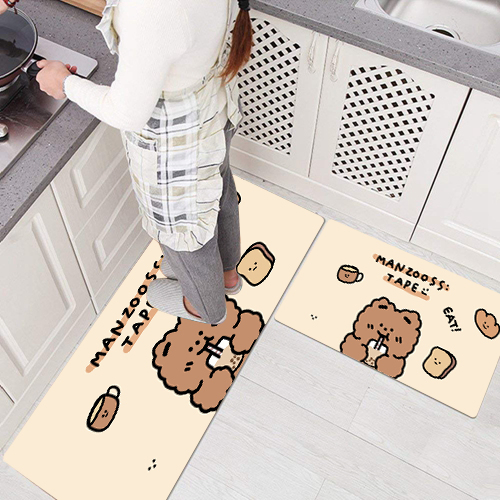 7mm Hot-Selling PU Anti-Fatigue Waterproof Washable Kitchen Mat Carpet