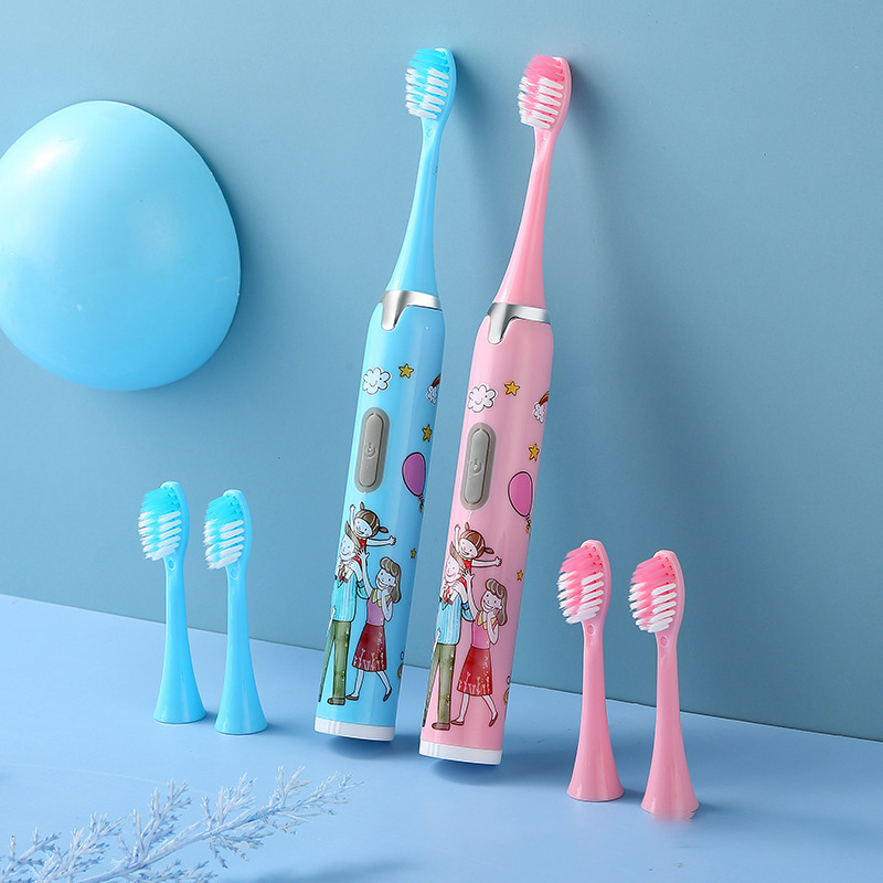 Cartoon Electric Toothbrush for Children and Babies