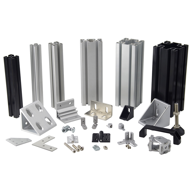 Алюминиевый профиль 8019 25x50 мм с Т-пазом, анодированный