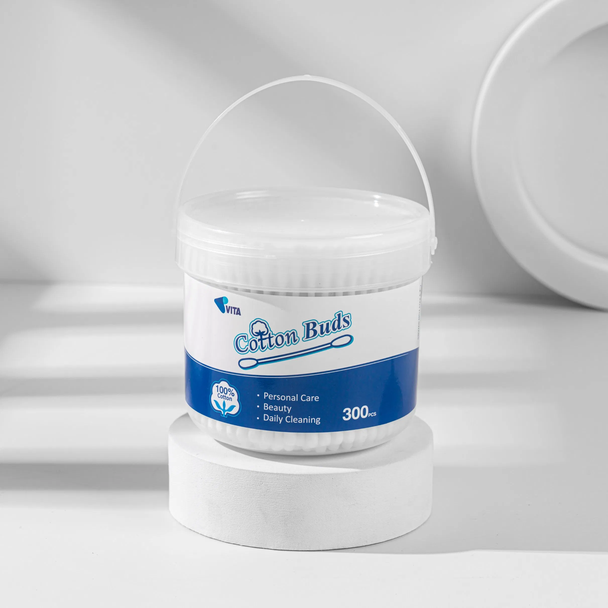 Premium 600 Count Thin Cotton Swabs for Baby Care Essentials