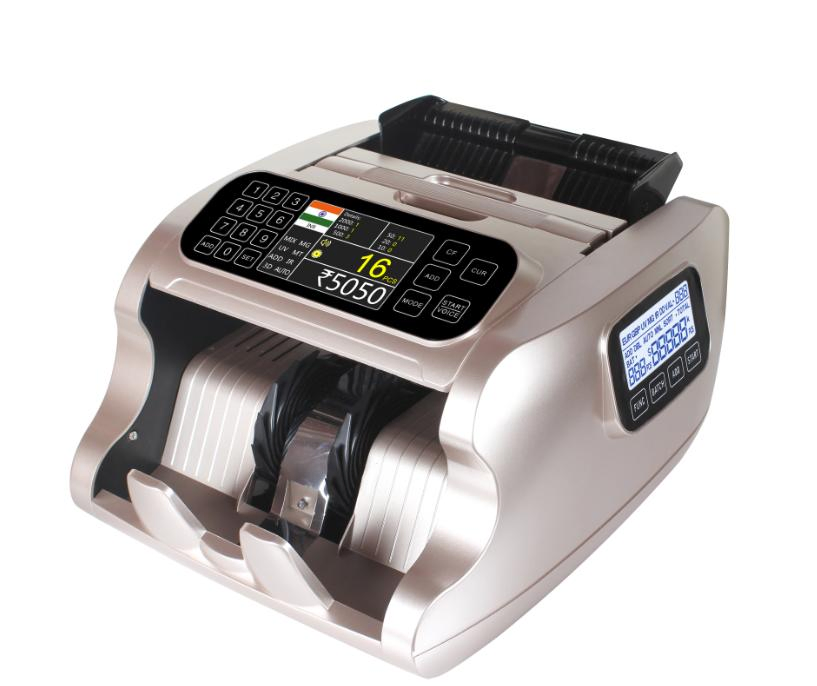 Financial Equipment Cashing Counting Machine Banknote Counter Currency Counter Dual Display Bill Counter with UV Mg IR Money Counter with Batch Add