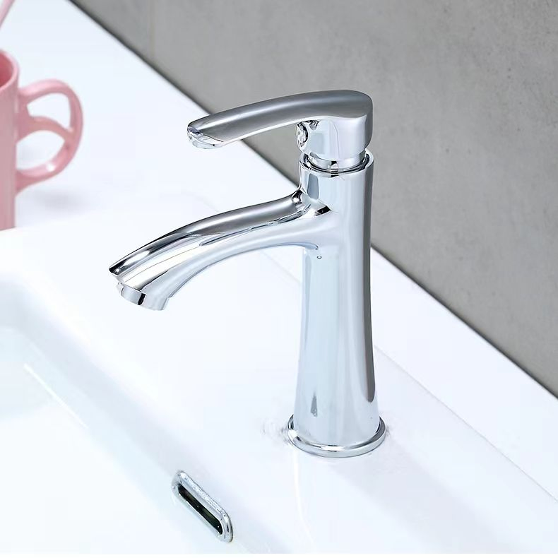 High Quality Zinc Alloy Basin Faucet Single Cold Modern Faucet