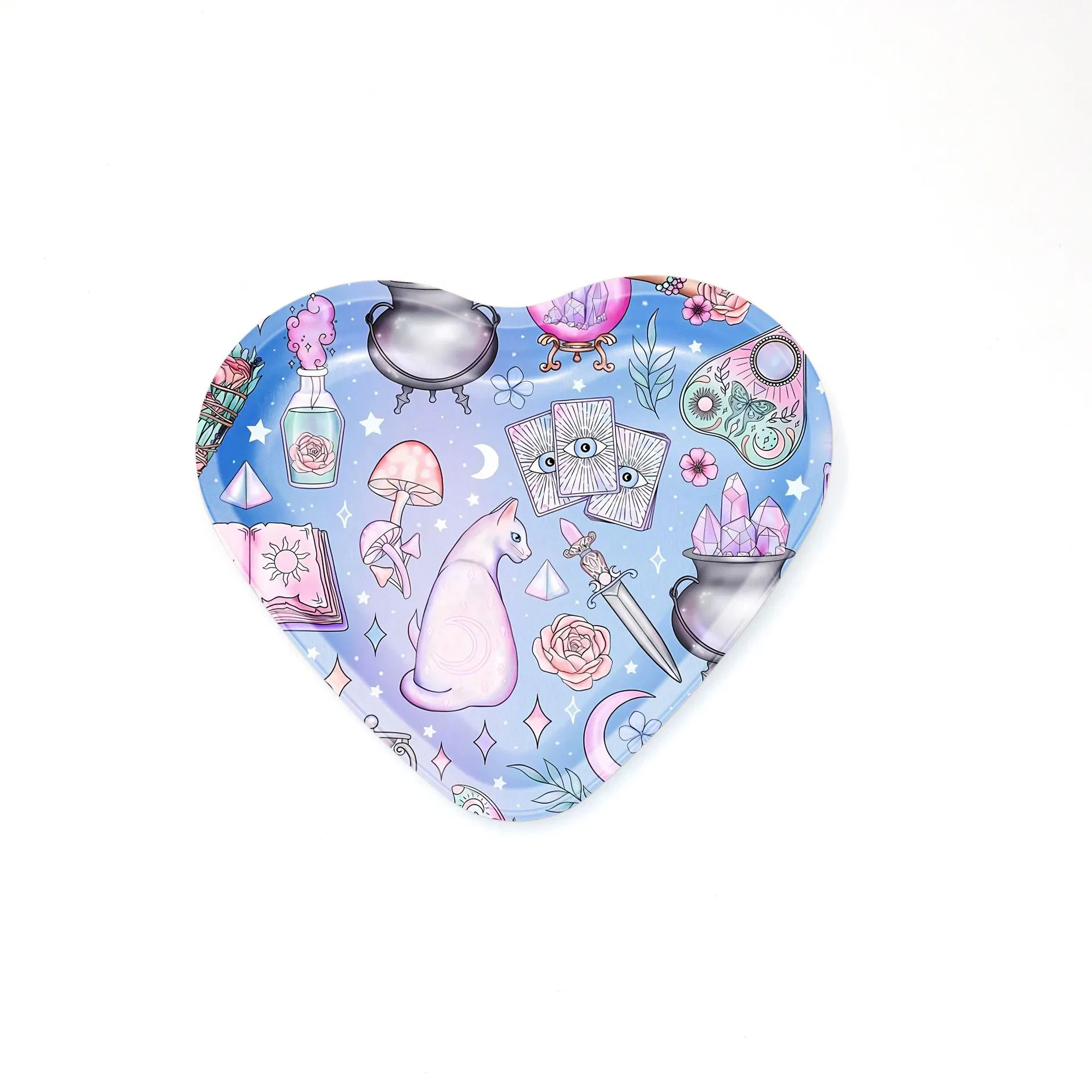 Hot Selling 16+Styles Love Shape Female Love Ashtray Small Tray Mini Ashtray Cigarette Tray in Stock Smoking Accessories