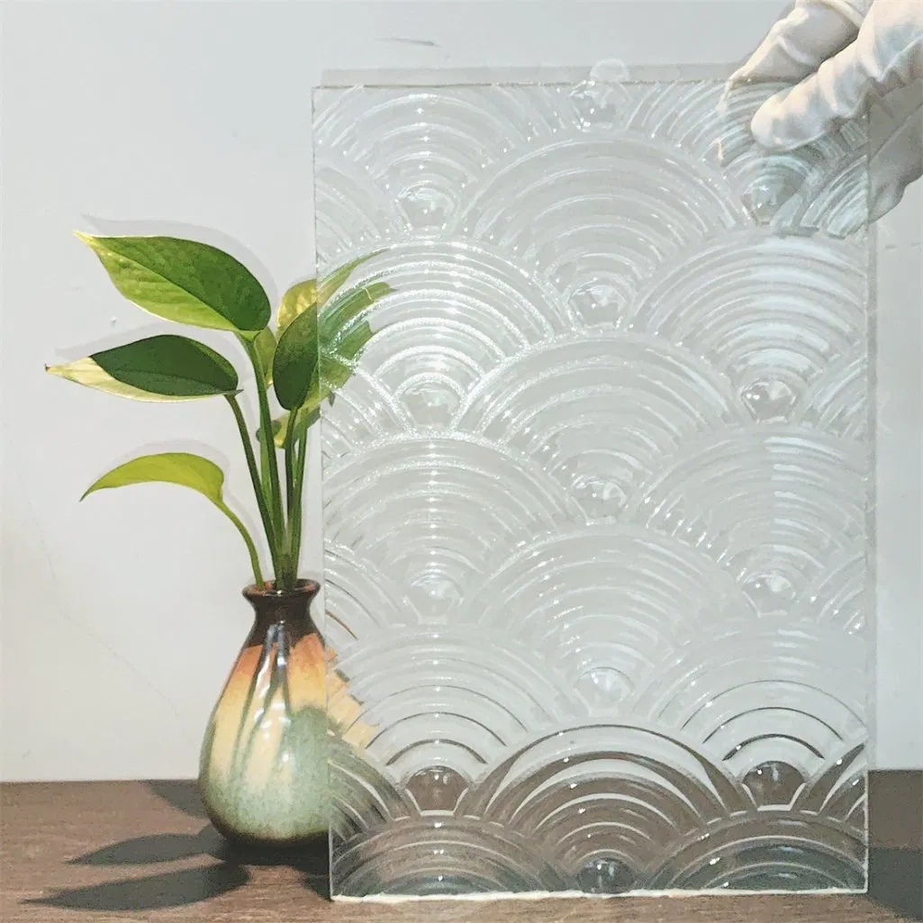 Ultra Clear Fused Glass for Hotel Glass Partition Decorative