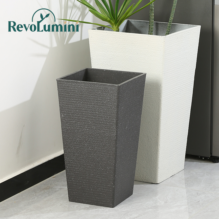 Горшки пластиковые минималистичные для дома улицы