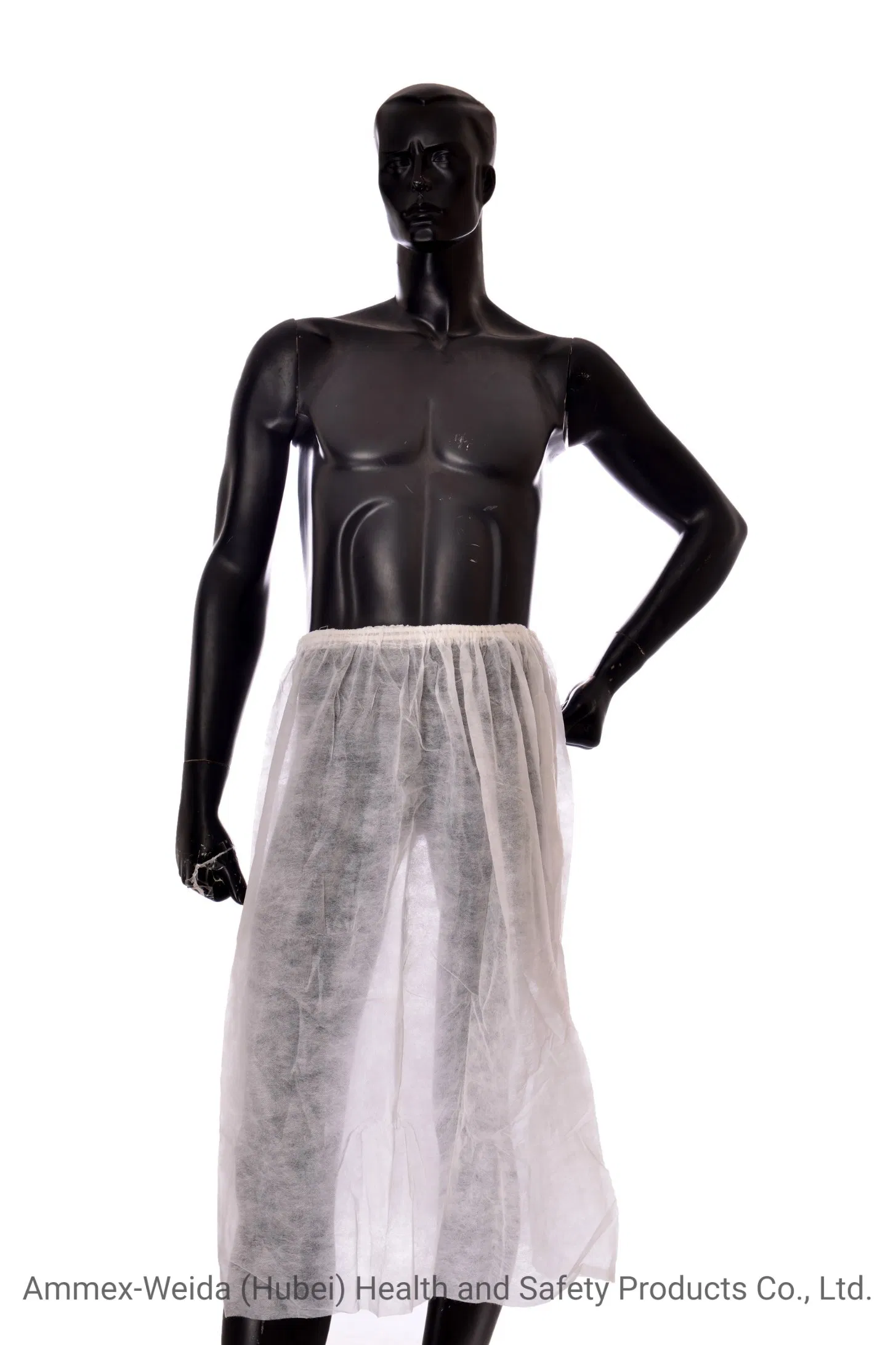 Disposable Use for Sauna/Hotel/Beauty Salon Soft Non-Woven Beauty Skirt with Blue or White Color