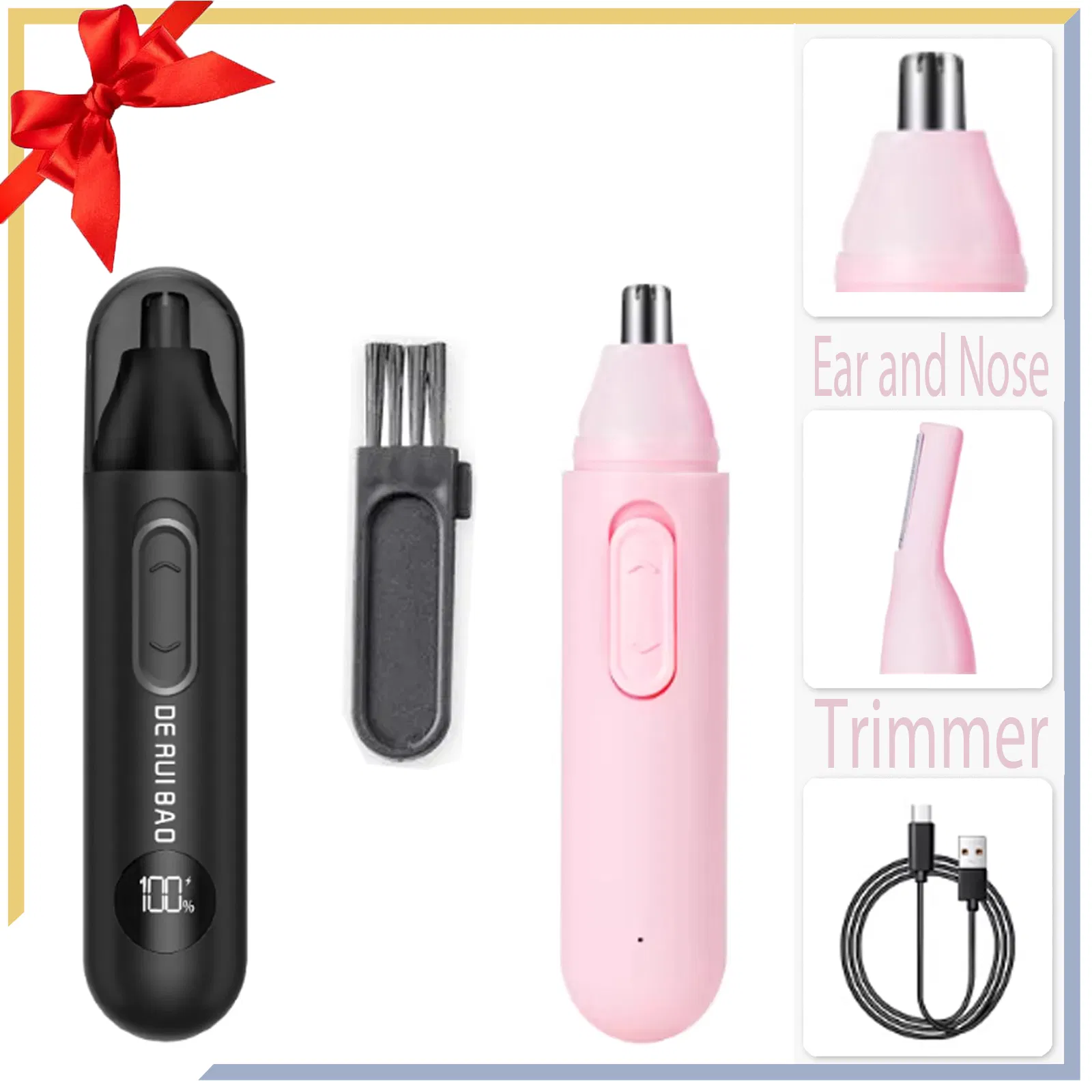 One-Key Start Easy Handling Nose Hair Trimmer