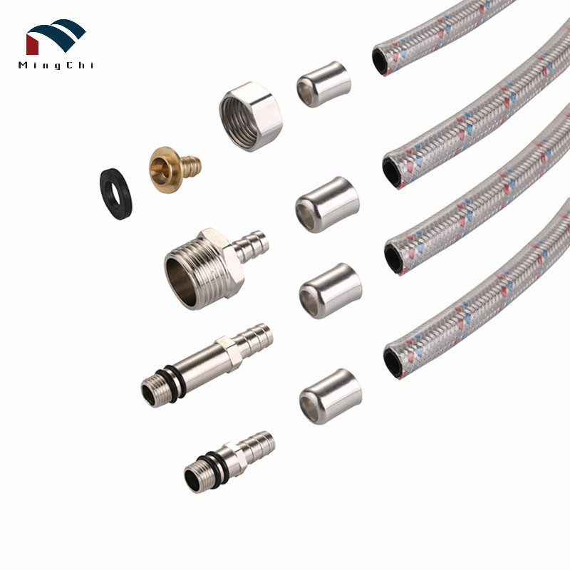 Factory Price Wholesale Stainless Steel Braided Flexible Hosestainless Steel Flexible Hose Acryic Braided Hose Flexible Corrugated Metal Hose