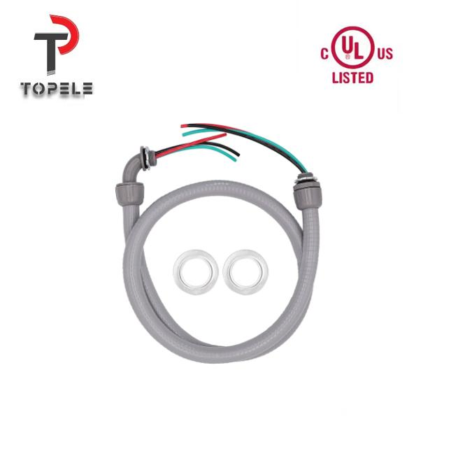 Frost and Pressure Resistance PVC Conduit with Connector for Air Conditioner Factory