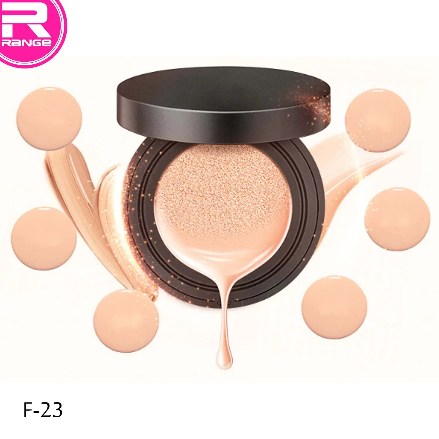 Long Lasting and Waterproof Air Cushion Foundation Bb Cream Full Coverage with Light Weight