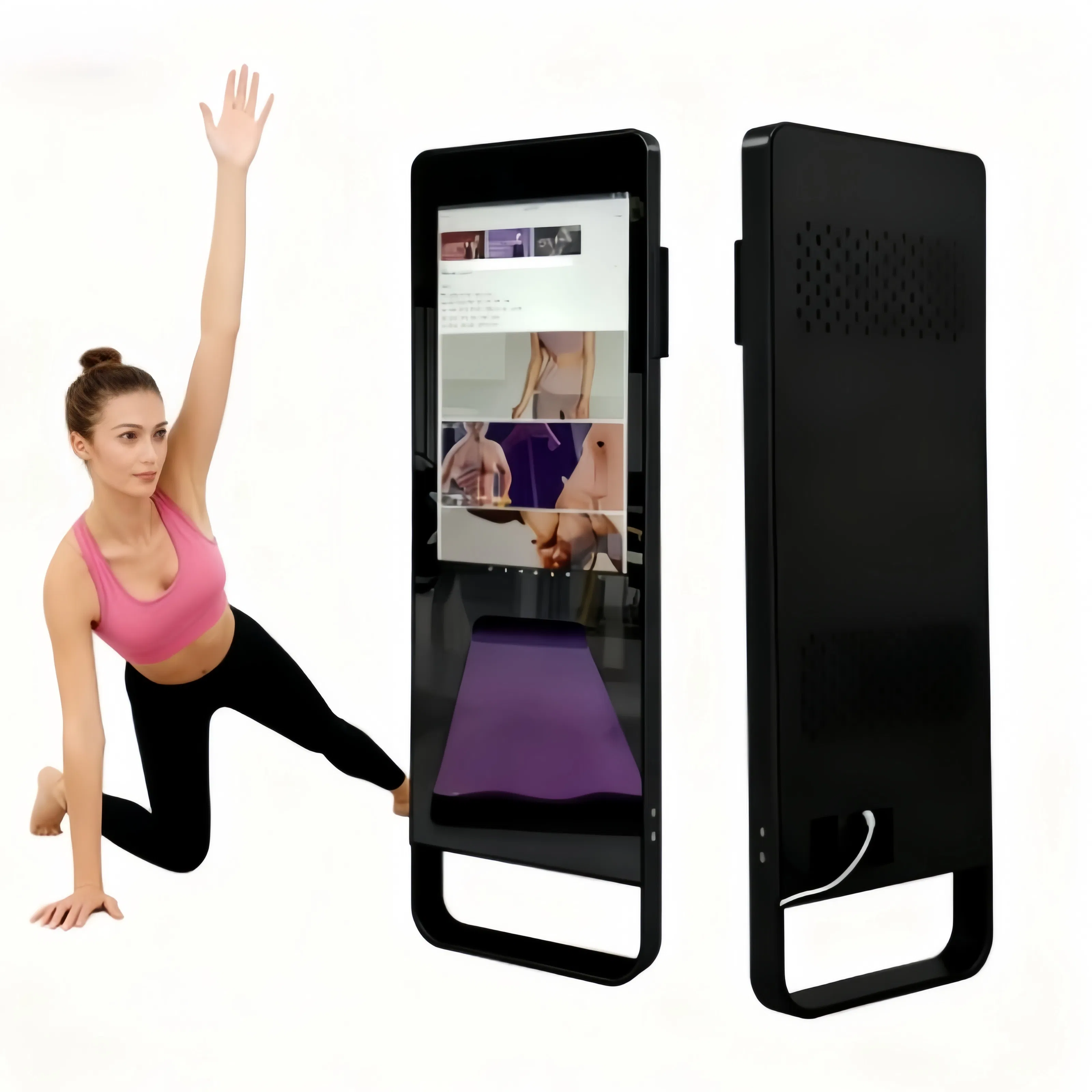 Умное фитнес-зеркало с сенсорным экраном 55 дюймов