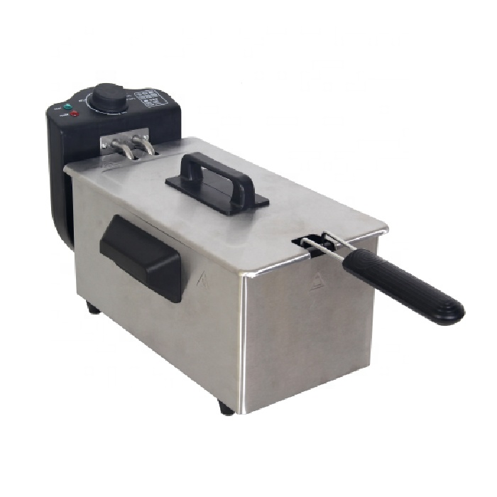 Household Electric Stainless Steel 3L Deep Fryer with High Quality