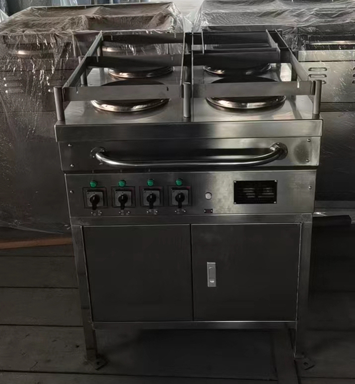 Marine 15kw 4 Hot Plate with Oven Electric Cooking Range