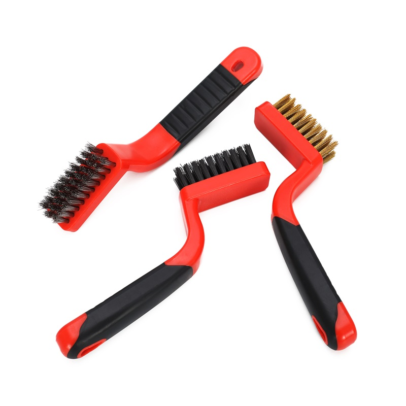 Набор проволочных щеток Buffing King 3 шт для авто