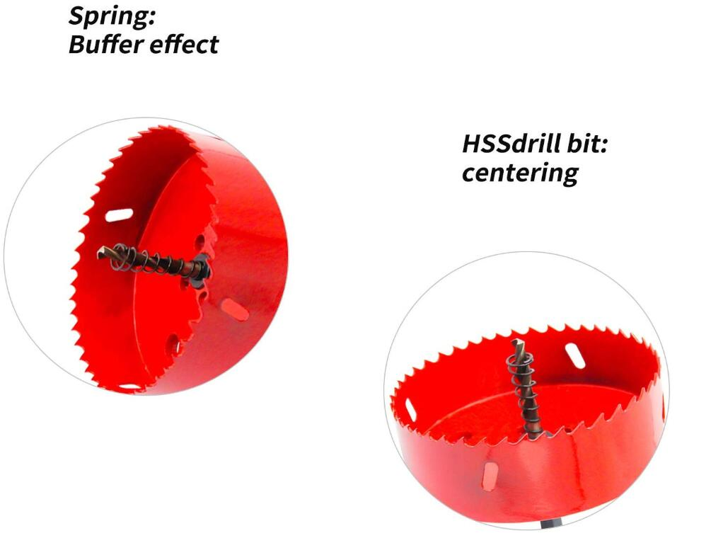 Биметаллическая коронка Goldmoon 120 мм для дерева и металла