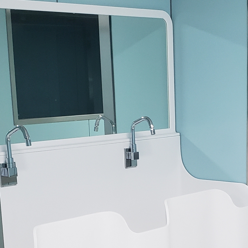 Pengchi DuPont Corian 2 Person's Sink