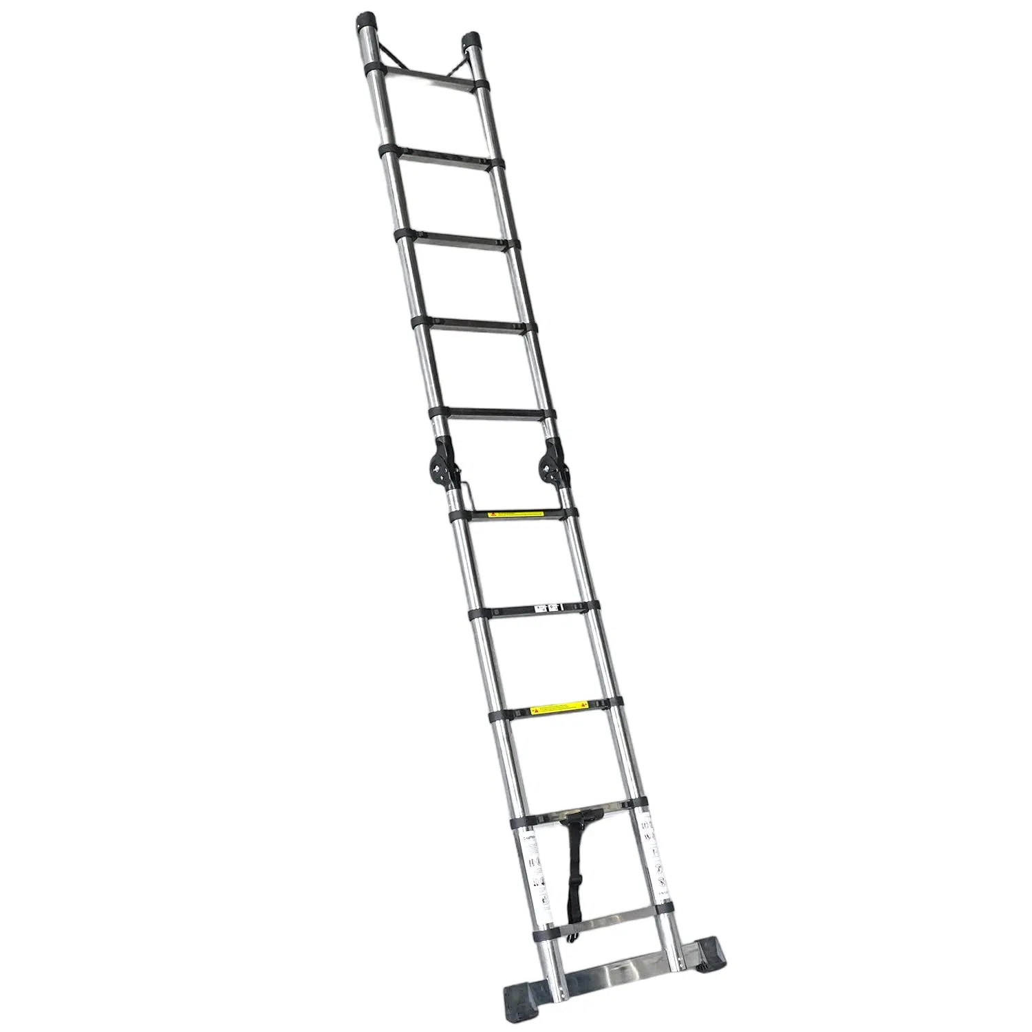 Corrosion-Resistant Industrial Grade Stainless Steel Telescoping Ladder for Harsh Environment