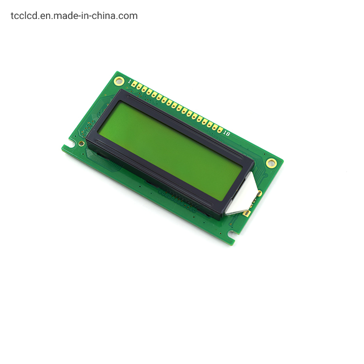 Модуль LCD дисплея 122x32, монохромный, желто-зеленый