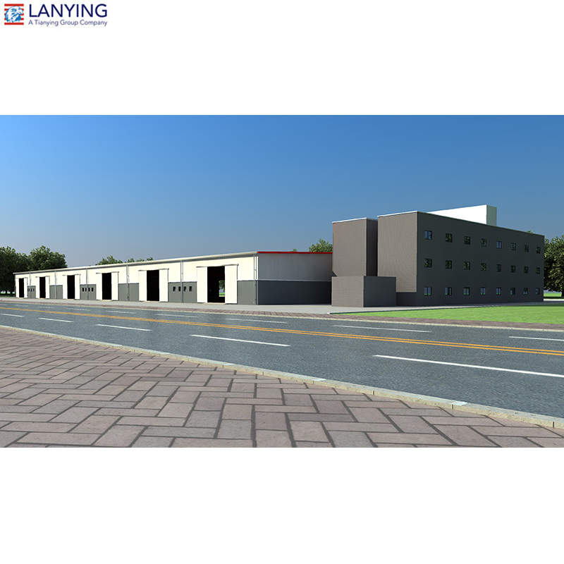 Prefab Steel Structure Light Steel Building Storage Shed Carport Residential Garage Small Warehouse House