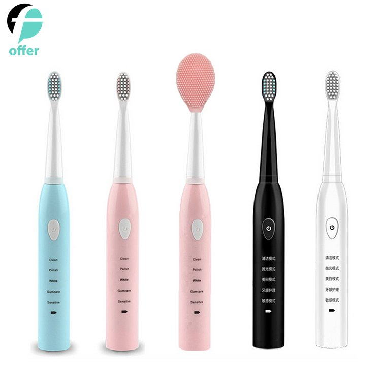 Ultra Whitening Pink Electric Toothbrush