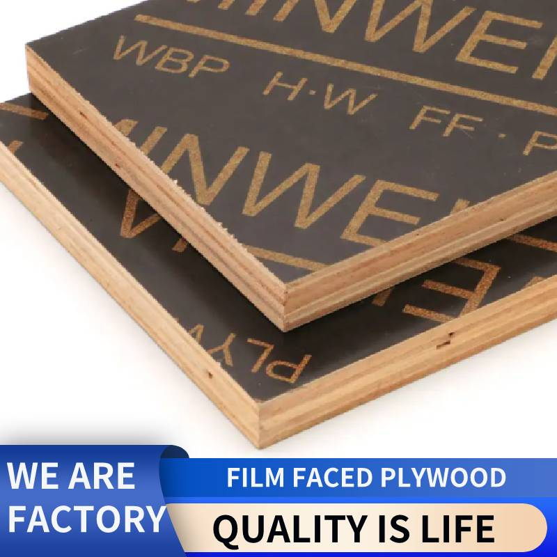 Songmao 18mm Film Faced Plywood Construction Formwork Plywood Factory Price