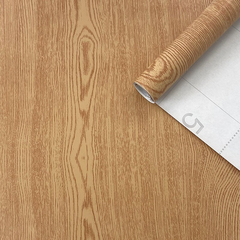 Wood Stickers PVC Wall Sticker Interior Film