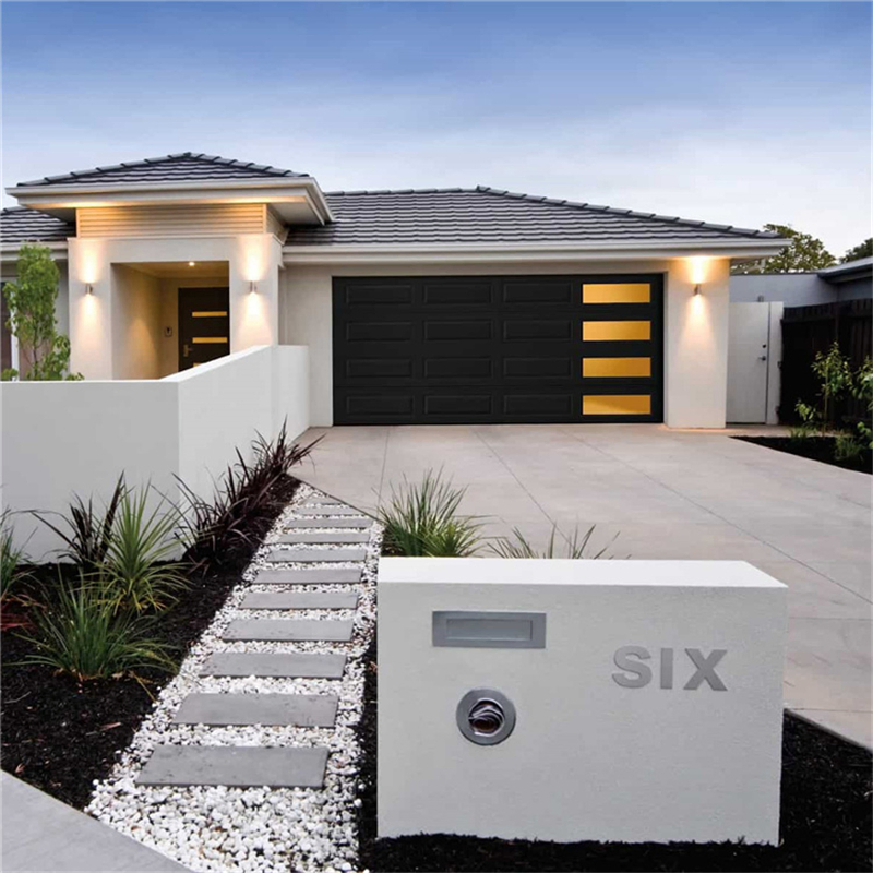 High Durability Reliable Impact-Resistant Motorized Modern Garage Doors for Homes