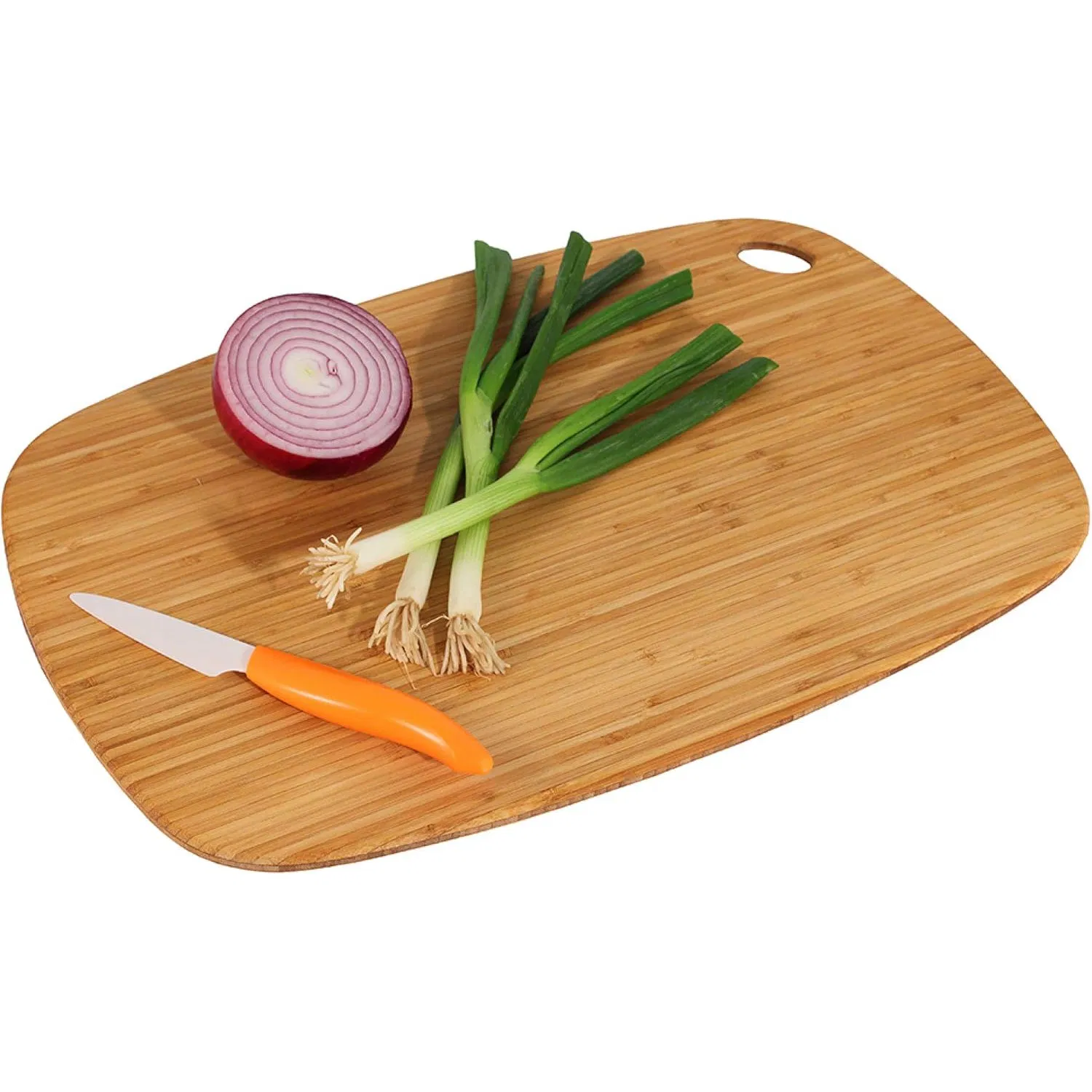 Lightweight Reversible Kitchen Bamboo Chopping Board
