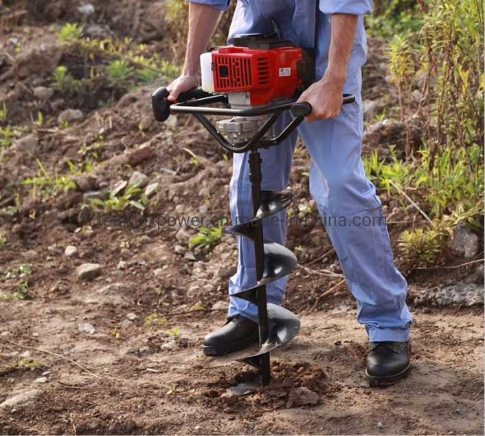 Petrol Earth Auger TM-Ea520b 2 Stroke Tree Planting Machine