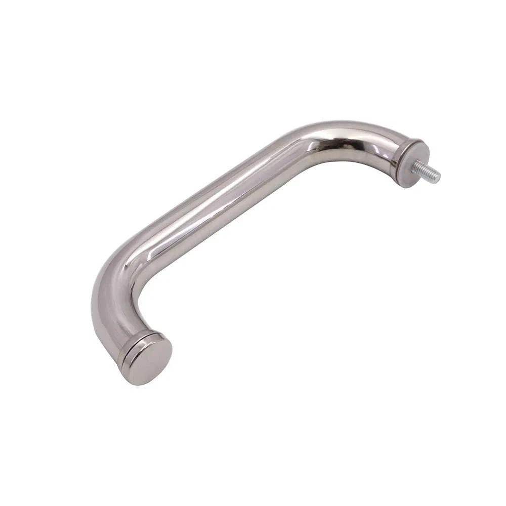 New Design C Shape Polished External Glass Door Handle